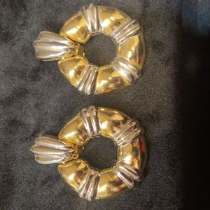 Clip on hoop earrings